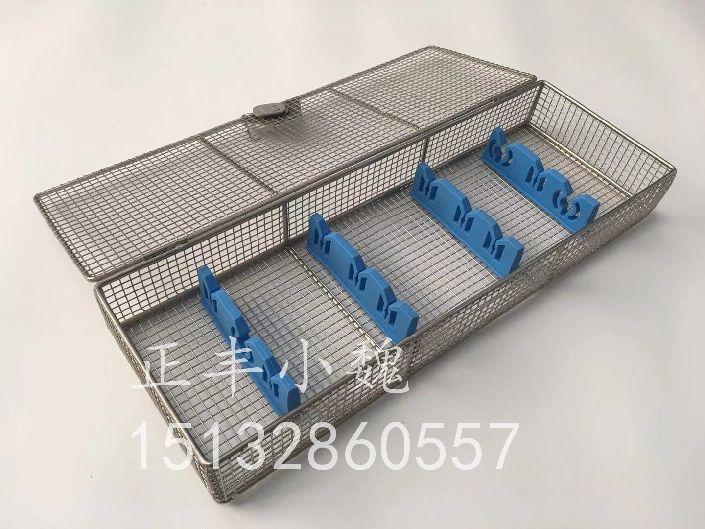 器械消毒盒-不鏽鋼網筐-鏡頭裝載盒