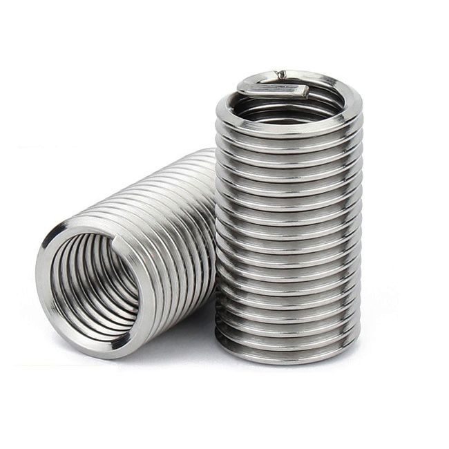 問題一:鋼絲(sī)螺套不能正常完好安裝